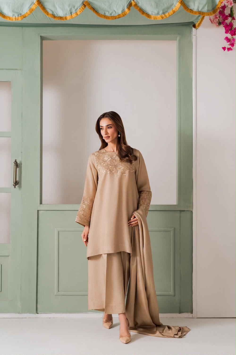 Blush Blossom 3-Piece Suit Set